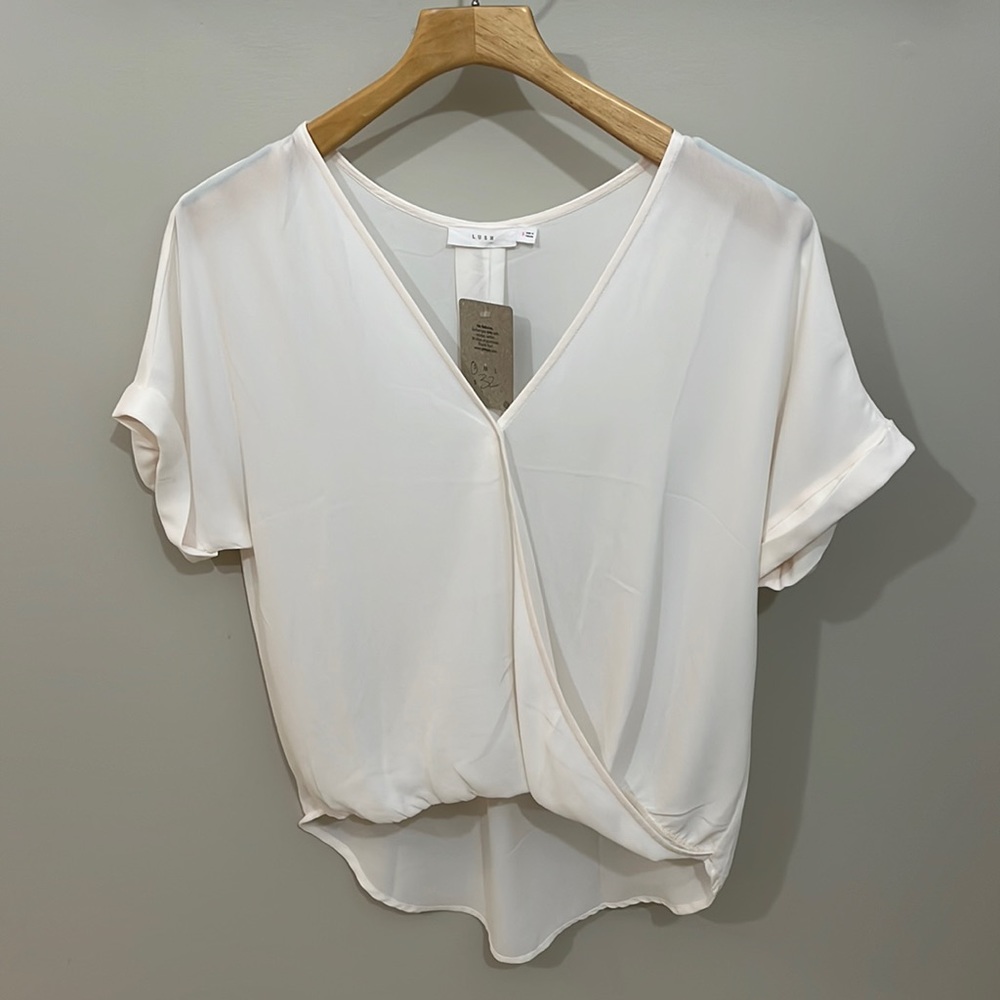 Lush brand Short sleeve blouse